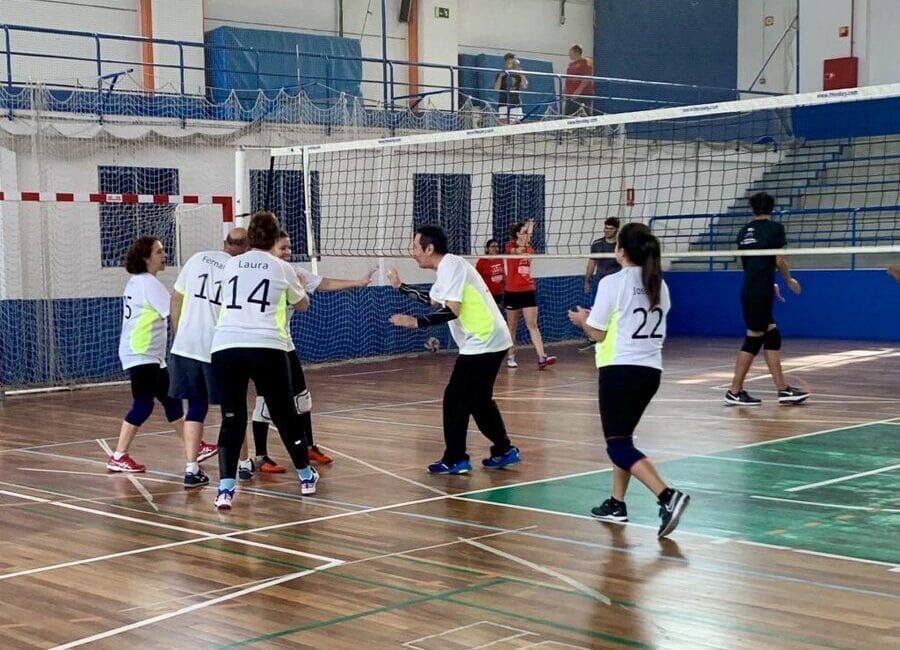 La mejor liga Mixta de Voleibol en Madrid